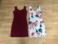 elegantes Kleid Gr.34-36, XS-S Neu Rot weiß Blumen Abendkleid Nordrhein-Westfalen - Gummersbach Vorschau