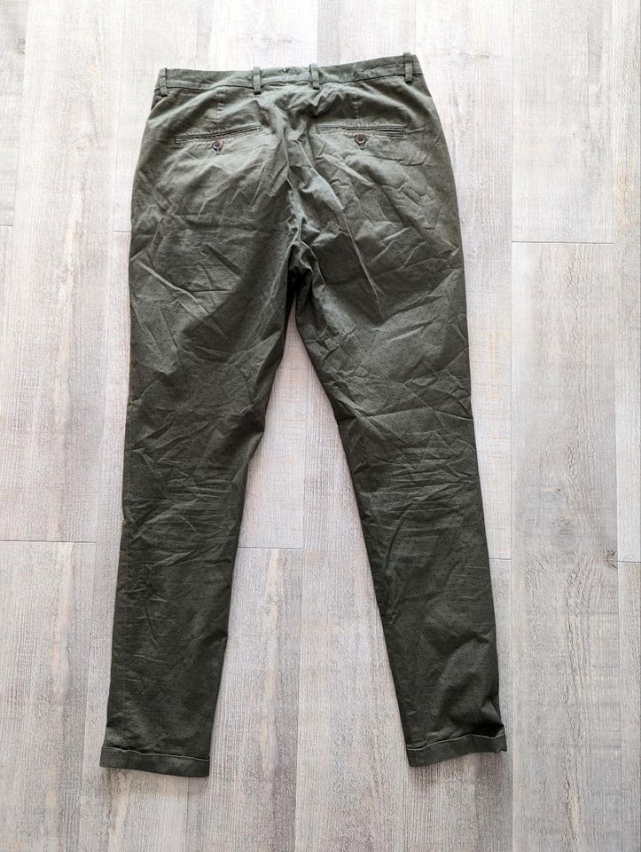 Scotch & Soda Hose Chino Khaki schwarz Punkte Gr.30/34 in Oberhausen