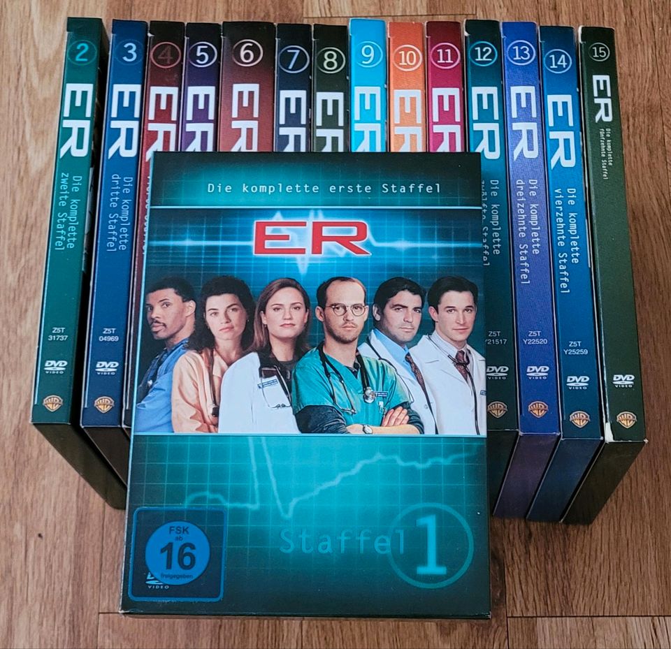 EMERGENCY ROOM  Staffel 1-15 Komplette Serie auf DVD in Frankfurt am Main
