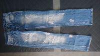 REROCK Jeans Jeanshose W32 L34 Unikat Marken Hose Destroyed Baden-Württemberg - Eriskirch Vorschau