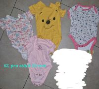 Bodys Mädchen 62 Disney Winnie Pooh  Set Paket kurzarm Nordrhein-Westfalen - Schöppingen Vorschau