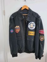 Echte Lederjacke mit Patches Nordrhein-Westfalen - Frechen Vorschau