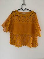 Zara bluse shirt L 40 gelb Strick ocker orange Bochum - Bochum-Ost Vorschau