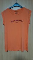 Only Damen T-Shirt mit Aufdruck Gr. M neu orange Nordrhein-Westfalen - Herford Vorschau