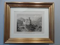 Orig.(ca. 1850) Stahlstich Das alte Schloss von Trient Burg Tirol Bayern - Langquaid Vorschau