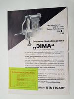 Nudelmaschine DIMA Eisen Fuchs Stuttgart Volksnudelmaschine Baden-Württemberg - Leonberg Vorschau