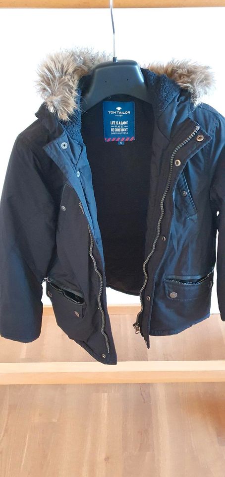 Winterjacke von Tom Taylor Gr. S/ 140 für Jungen in Altenstadt an der Waldnaab