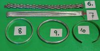 2 Silberarmbänder +3 X  Silber Armreif 800/925 Silber 106 Gramm Rheinland-Pfalz - Nickenich Vorschau