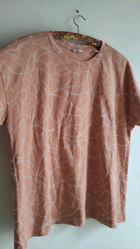 Esprit Shirt Pfirsich XL retro T-Shirt top orange pastell in Bremen