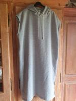 Sweatshirt Kleid mit Kapuze, Hoodiekleid grau Bayern - Büchenbach Vorschau
