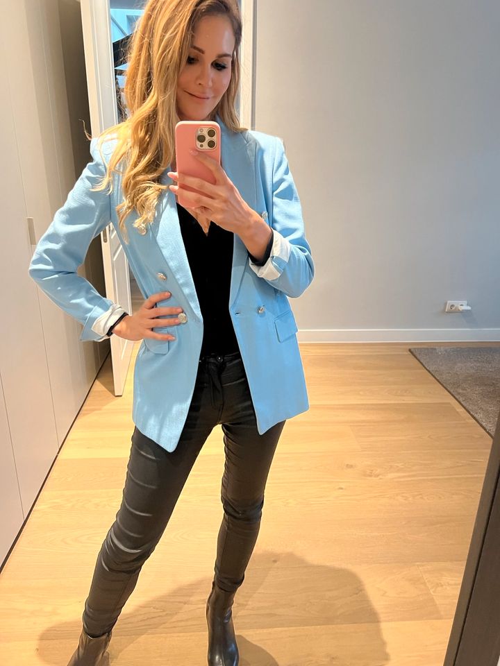 Blazer XS 34 blau Zara Damen Mantel Jacke Marine hellblau in München -  Milbertshofen - Am Hart | eBay Kleinanzeigen ist jetzt Kleinanzeigen