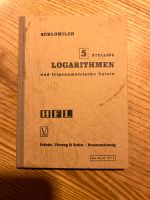 Buch 5 stellige logarithmen u. trigonometrische Tafeln schlömilch Baden-Württemberg - Lenzkirch Vorschau