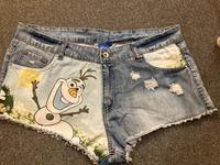 Jeans kurze Hose Olaf Schneemann Sommer Sonne Gr 16 42-44 xxl Hessen - Rodgau Vorschau