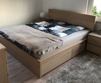 Ikea Malm Bett 1,80x 2,00 +Lattenrost +4 Schubladen + Matratze Bayern - Helmbrechts Vorschau