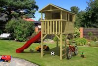 NEU im WERKSVERKAUF Stelzenhaus VOLDEMORT mit TÜV Pfosten 9x9 cm  (Rutsche optional) am 27.6. in 56459 Rothenbach-Obersayn von 14-16 Uhr Kinderhaus Kinder Spielhaus Kletterturm Holzhaus Gartenhaus Westerwaldkreis - Hahn am See Vorschau