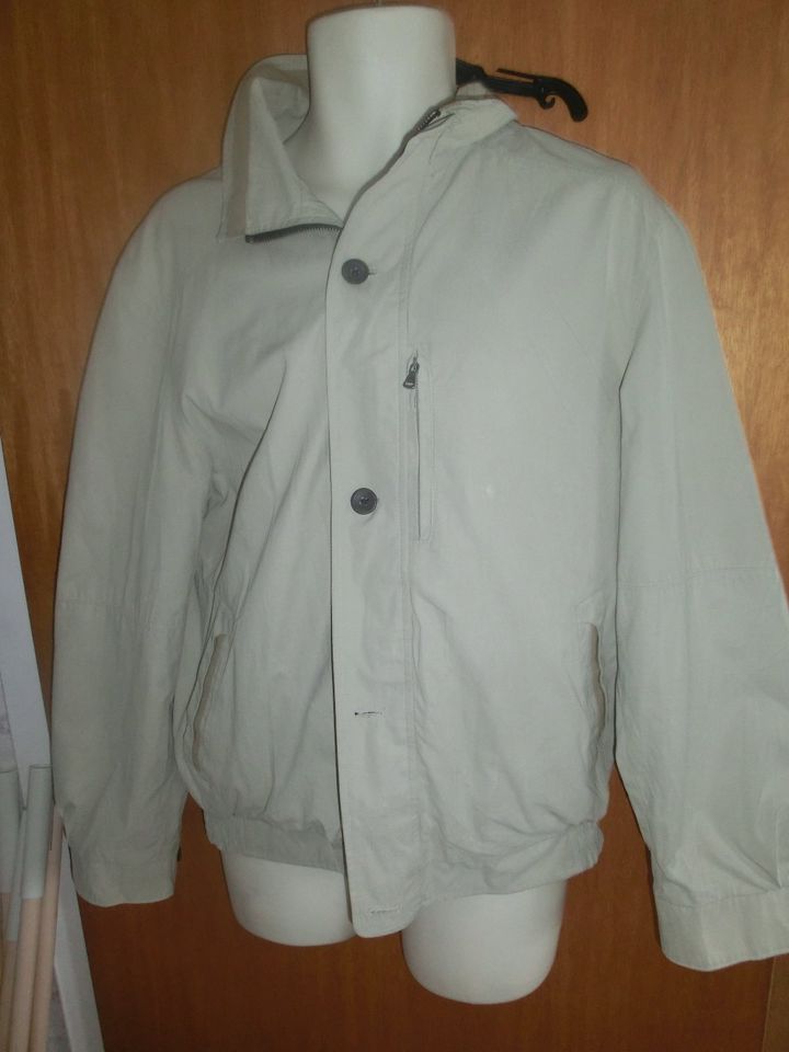 Herren Blouson Jacke Micro Seta Beige Gr.46  Neu in Essen-Margarethenhöhe