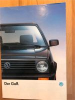 Verkaufsprospekt VW Golf II, 1989, 44 Seiten Bayern - Schwebheim Vorschau