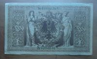 Reichsbanknote 1000 Mark 21.April1910grün gestempelt Sammlerstück Baden-Württemberg - Konstanz Vorschau
