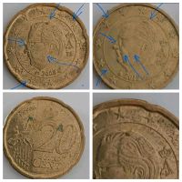 20 cent münze Belgien aus 2008 und 2012 Fehlprägung Baden-Württemberg - Ludwigsburg Vorschau