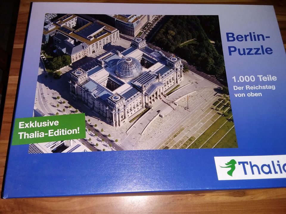 Puzzle 1000Teile Berlin Reichstag in Vitte