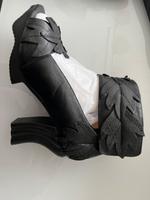 NEU Laura Vita Pumps Sandalette High Heels Leder OVP schwarz Baden-Württemberg - Magstadt Vorschau