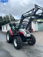 Steyr Traktor 4100 mit Stoll Frontlader TOP Zustand Nordrhein-Westfalen - Bad Berleburg Vorschau