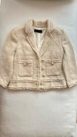 Zara Woman Premium Tweed-Jacke mit Perlenknöpfen Beige Schleswig-Holstein - Lübeck Vorschau