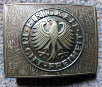 Ledergürtel Bundeswehr mit Metallschloß Bayern - Güntersleben Vorschau