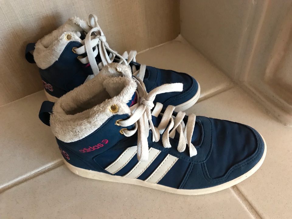 ADIDAS NEO Turnschuhe_Sneakers Gr 36 (3,5) blau Damen_Mädchen in Frankfurt  am Main - Rödelheim | eBay Kleinanzeigen ist jetzt Kleinanzeigen