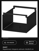Ikea Enhet Regaleinsatz schwarz neu Nordrhein-Westfalen - Gütersloh Vorschau