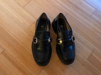 Zara Mokassins/Loafer schwarz Gold, Gr. 35 - neu! Baden-Württemberg - Wendlingen am Neckar Vorschau