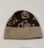 Guess Mütze Beanie braun gold Gr. M Leipzig - Connewitz Vorschau