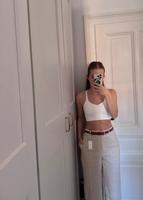Damen Hose Abercrombie and fitch Beige 27 Frankfurt am Main - Sachsenhausen Vorschau