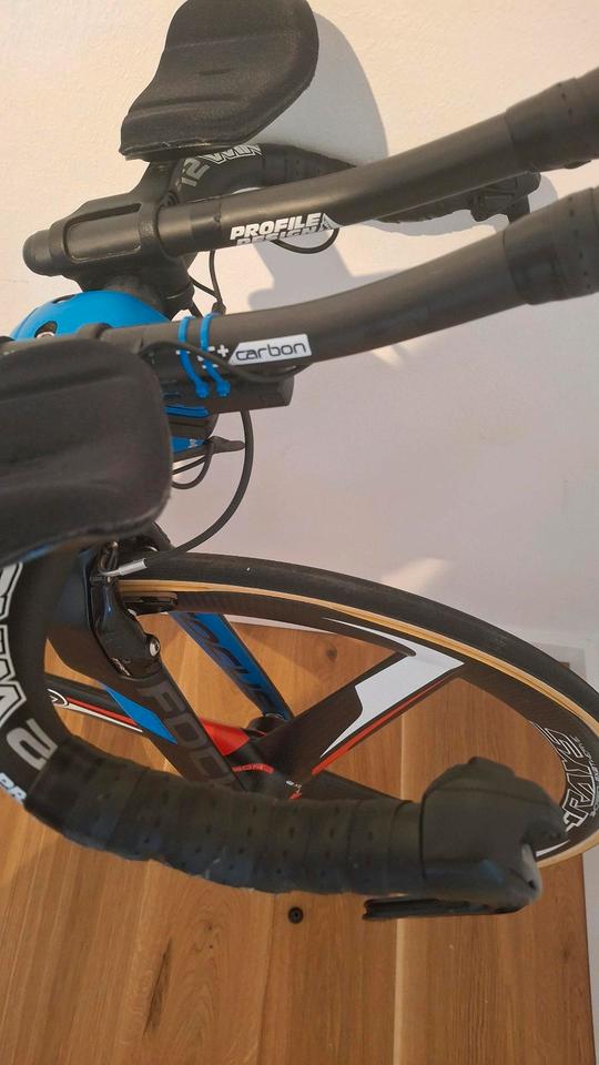 Focus Izalco Chrono Triathlonrad Zeitfahrrad Ultegra Di2 M (55) in Bernried