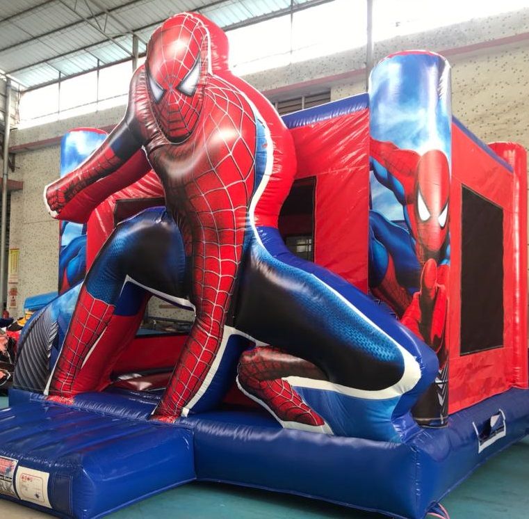 SPIDERMAN-HÜPFBURG incl Lieferung zum Event in Rechtsupweg