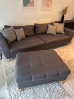 Bigsofa/Couch inklusive Hocker HOME AFFAIRE Düsseldorf - Bilk Vorschau