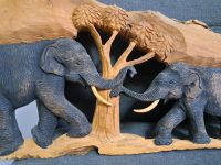 Elefanten Holz Bild 3D Sachsen-Anhalt - Brehna Vorschau