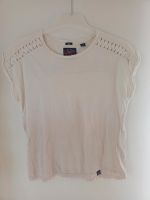 Superdry T-Shirt XS weiß rosa TOP Hessen - Friedrichsdorf Vorschau