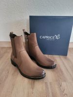 Caprice Schuhe Chelsea Boots Leder Gr. 40 Taupe ungetragen Baden-Württemberg - Stockach Vorschau