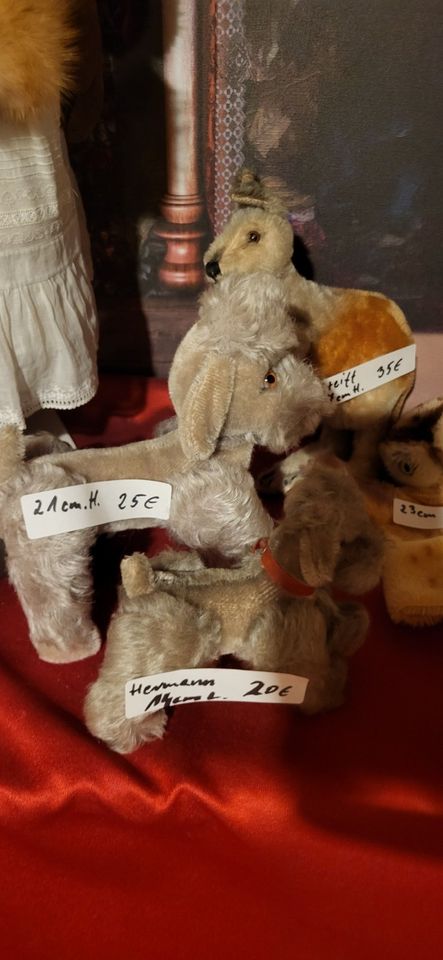 Alt und sehr alt. wunderschöne Teddybären und Stofftiere. in Schwäbisch Hall