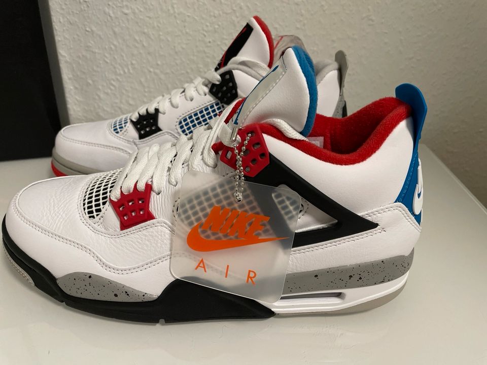 Jordan 4 Retro What The, NEU, US 9,5 / EUR 43 in Wegberg