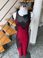 Lipsy Abendkleid Kleid Cocktail Party Rot Schwarze Spitze NEU Düsseldorf - Angermund Vorschau