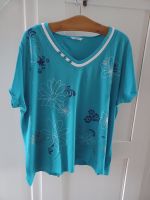 MISS ETAM Shirt Pulli türkis blau Gr. 52 / 54 xxl Ludwigslust - Landkreis - Ludwigslust Vorschau