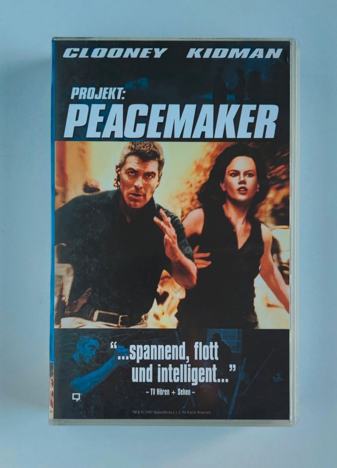 Projekt: Peacemaker "Clooney&Kidman" [VHS] Videokassette(DW-1997) in Oer-Erkenschwick