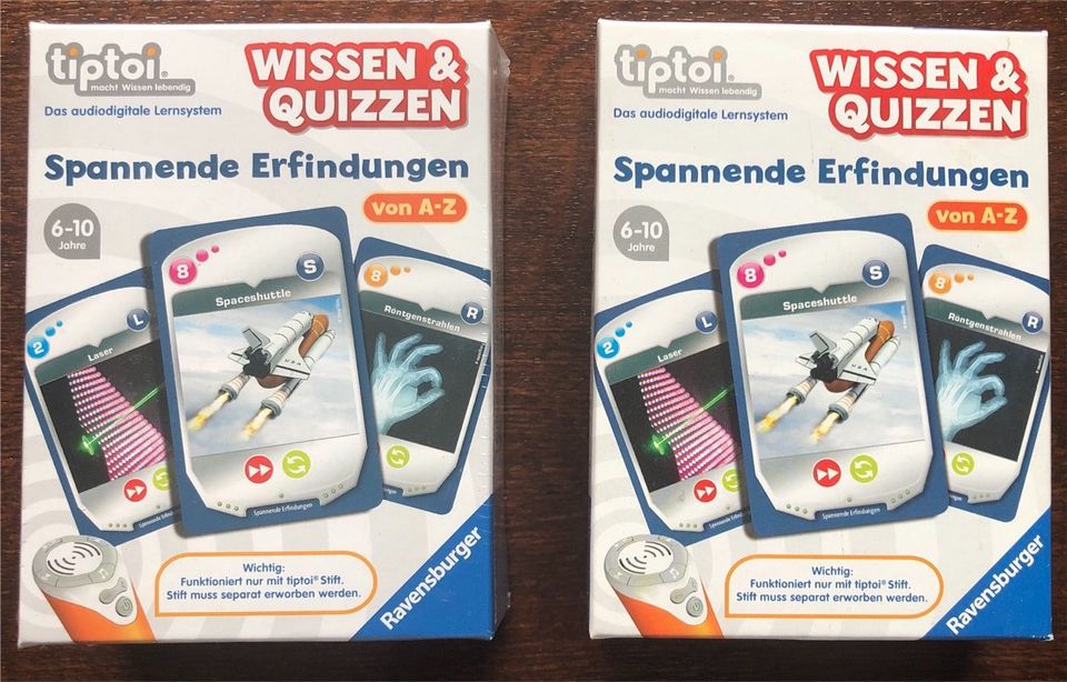Tiptoi wissen&quiz Spannende Erfindungen-NEU in Baden-Württemberg -  Wertheim | eBay Kleinanzeigen ist jetzt Kleinanzeigen