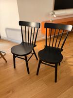 IKEA NORRARYD zwei Stühle schwarz Friedrichshain-Kreuzberg - Kreuzberg Vorschau