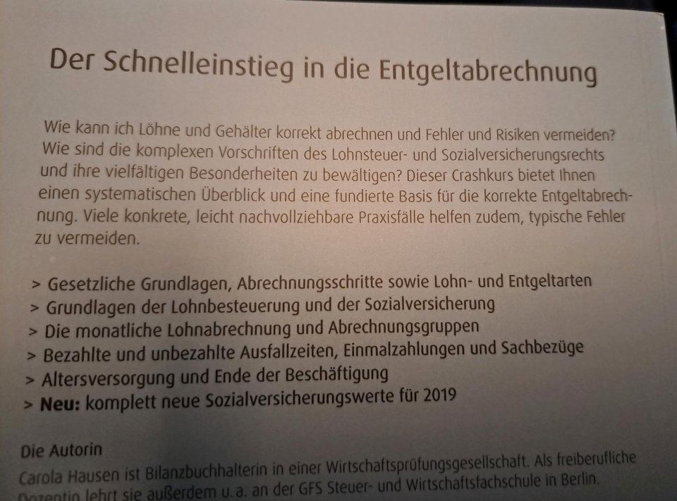 Buch: Crashkurs Lohn und Gehalt von Haufe in Lingen (Ems)