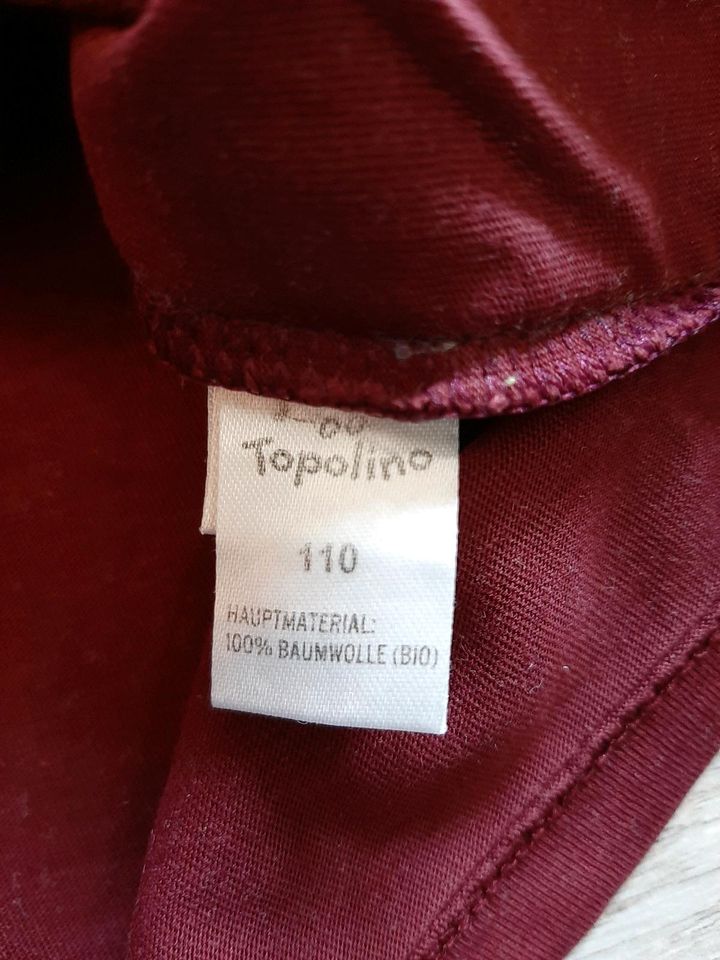 Langarmshirt mit Wendepailletten in Größe 110 von Topolino in Bartenshagen-Parkentin