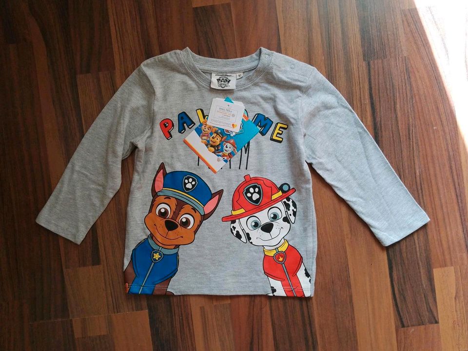 NEU PAW PATROL Longshirt Gr 92 grau in Bad Salzdetfurth