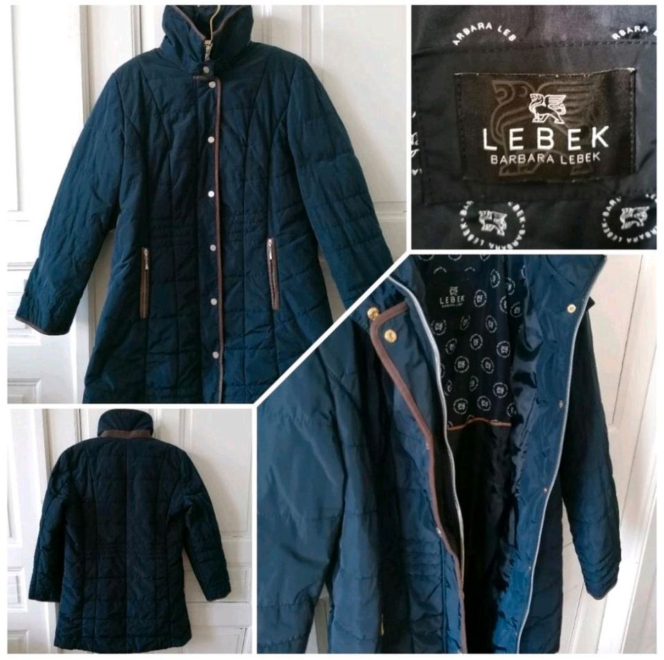 ❤️Mantel, Steppmantel, Jacke, Barbara Lebek, 40, top, marine in Thüringen -  Ilmenau | eBay Kleinanzeigen ist jetzt Kleinanzeigen